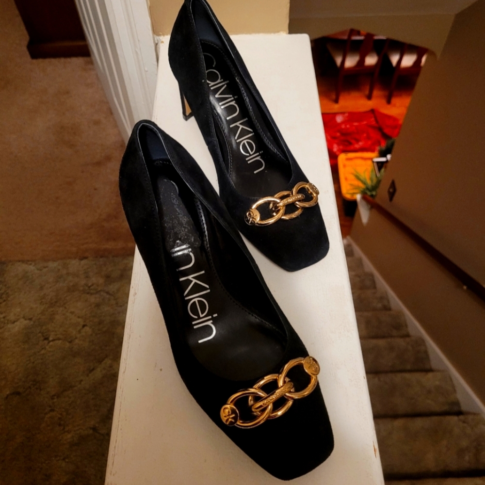 Calvin Klein Heels- worn once!